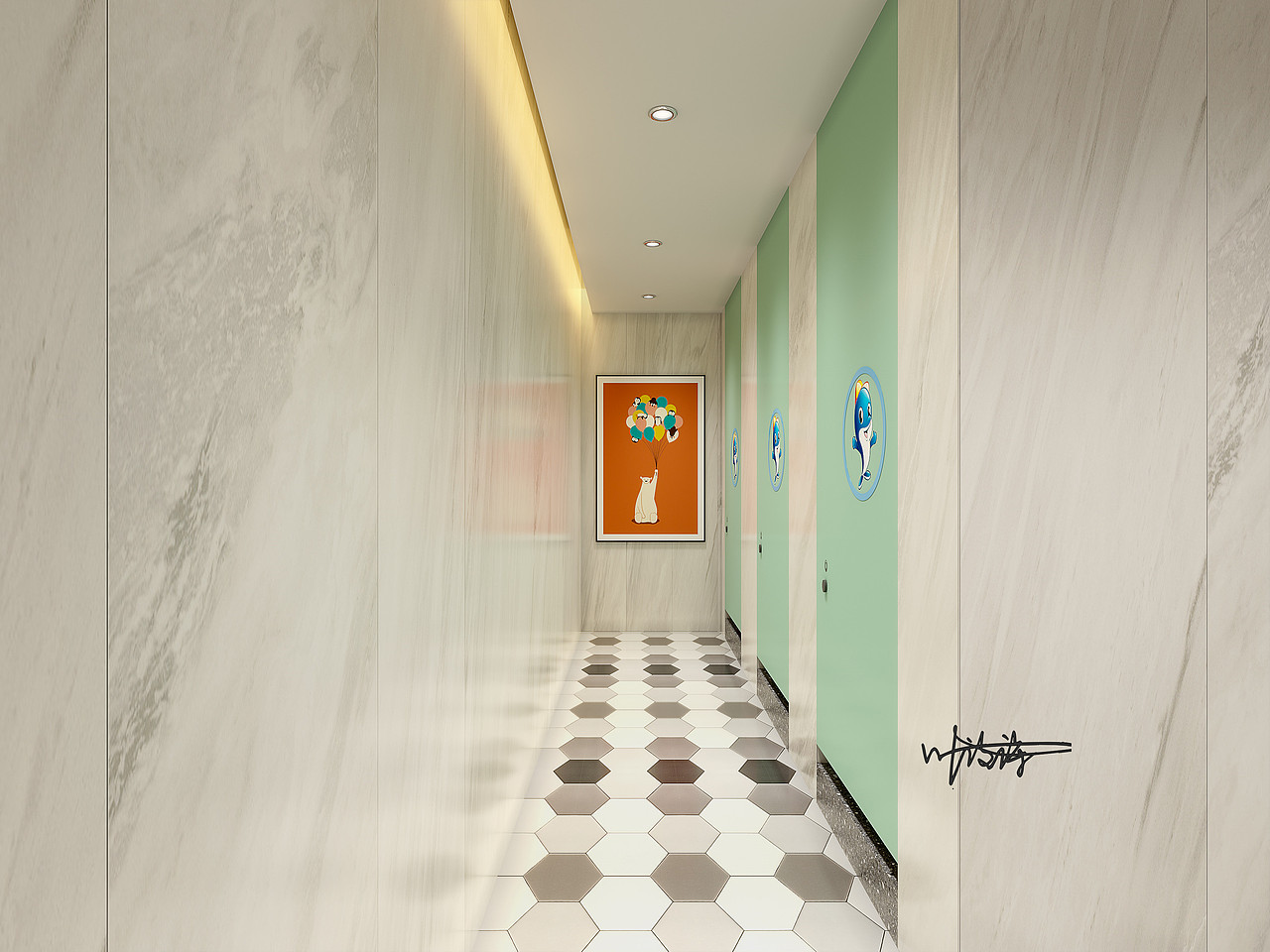 商业空间|亲子游泳俱乐部