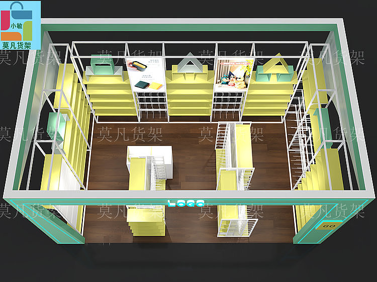 贵阳百货店展示架不断迭代-莫凡货架老牌厂家