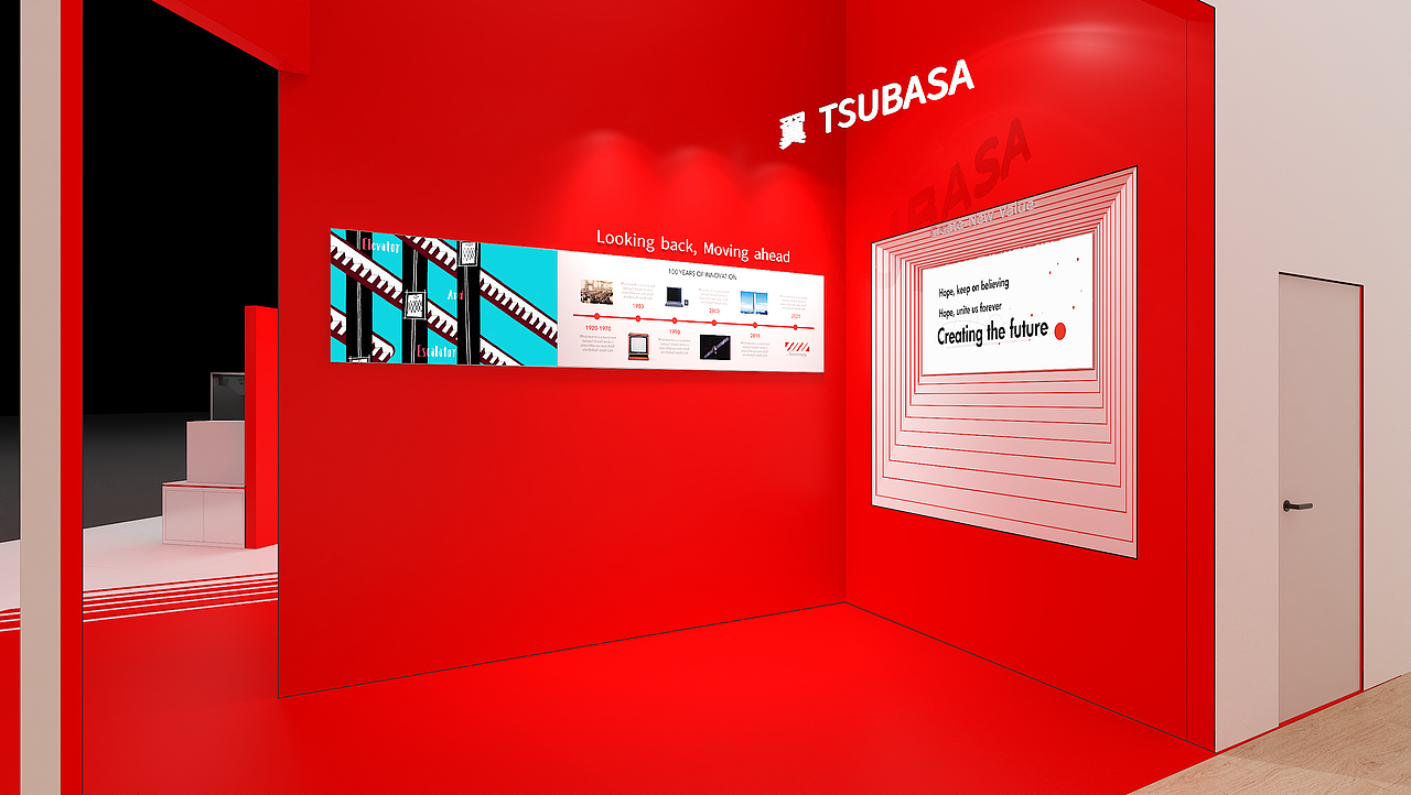 工业博览会 - 三菱重工展览（图ZMjk2MzExNjQ0） - 展陈设计 - 站酷设计师梧之桐兮原创素材 - 站酷ZCOOL