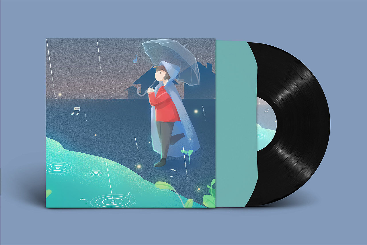 REDESIGN H5插画（网易云年度听歌总结）（图ZMzI4MjYyNzg0） - 商业插画 - 站酷设计师小啉茶苦瓜原创素材 - 站酷ZCOOL