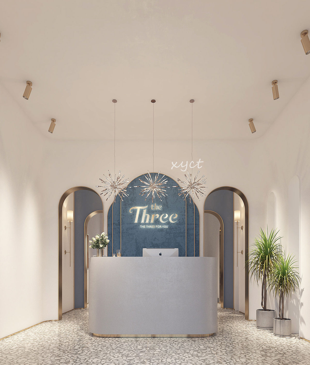 工装//西餐厅效果图