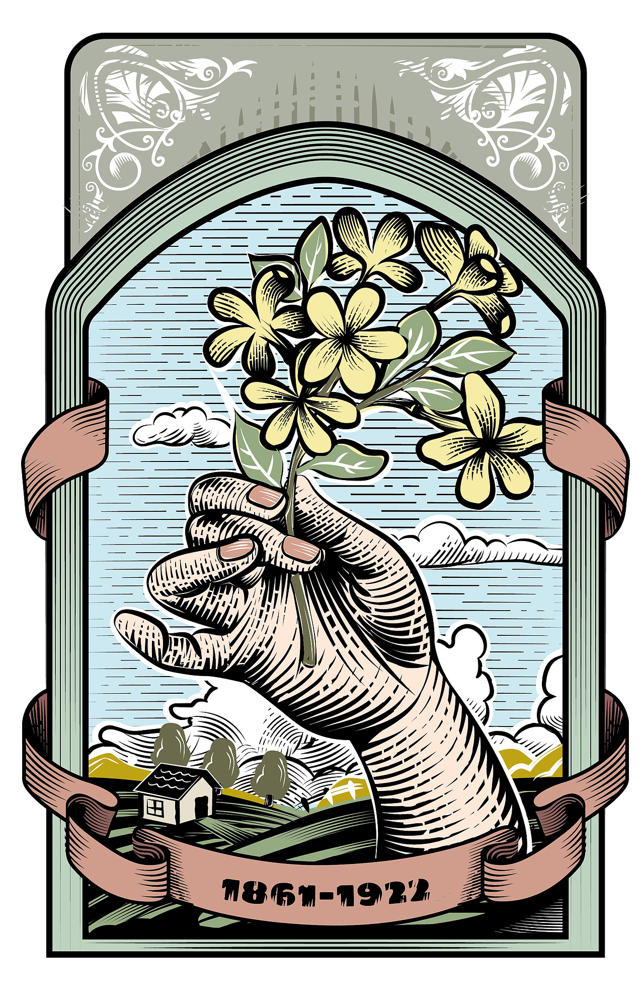 欧式复古木刻红酒酒包装插画（图ZMzE1NDQ0NjMy） - 商业插画 - 站酷设计师昱糖糖原创素材 - 站酷ZCOOL