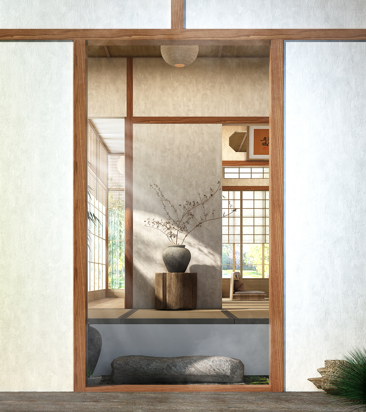 新案▪️禅意茶室设计（图ZMzQ3Mzg2MTcy） - 家装设计 - 站酷设计师超外圈创意设计原创素材 - 站酷ZCOOL