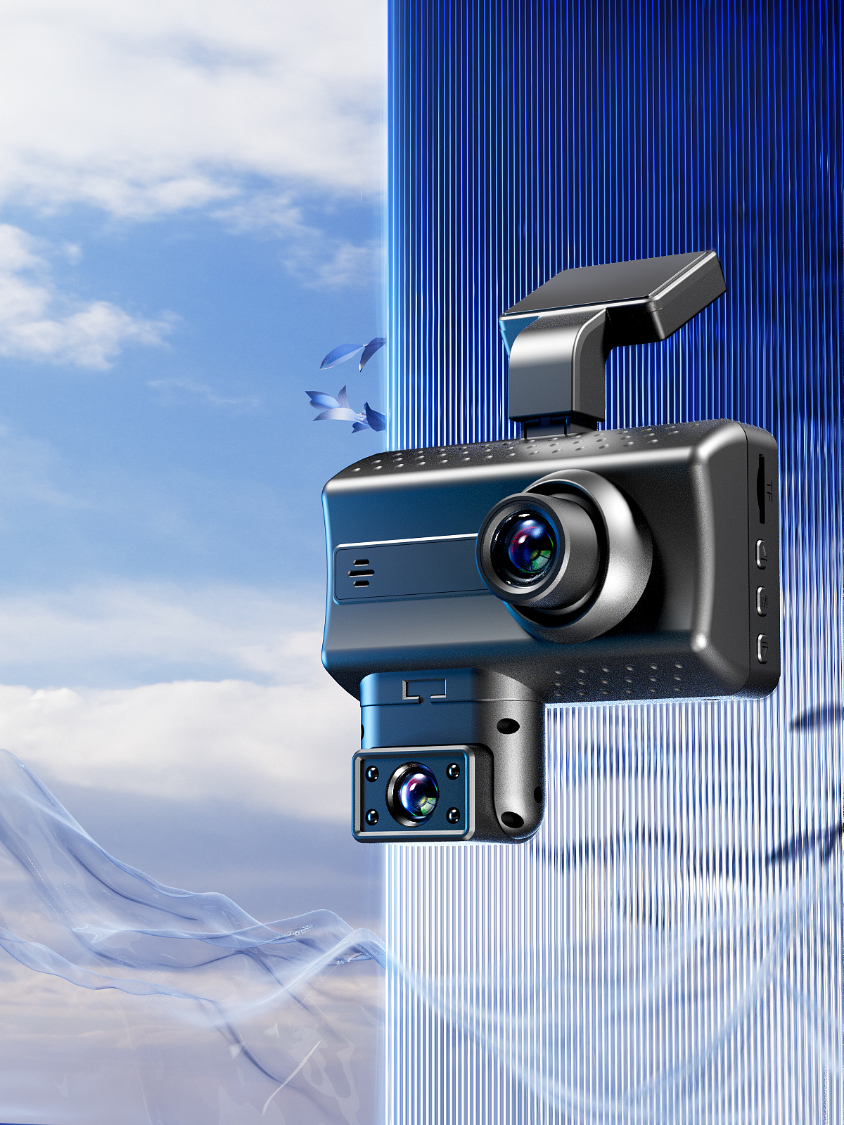 近期车品行车记录仪产品渲染（图ZMzIxNjE5Mzc2） - 产品 - 站酷设计师肥肥胖胖小阿斌原创素材 - 站酷ZCOOL