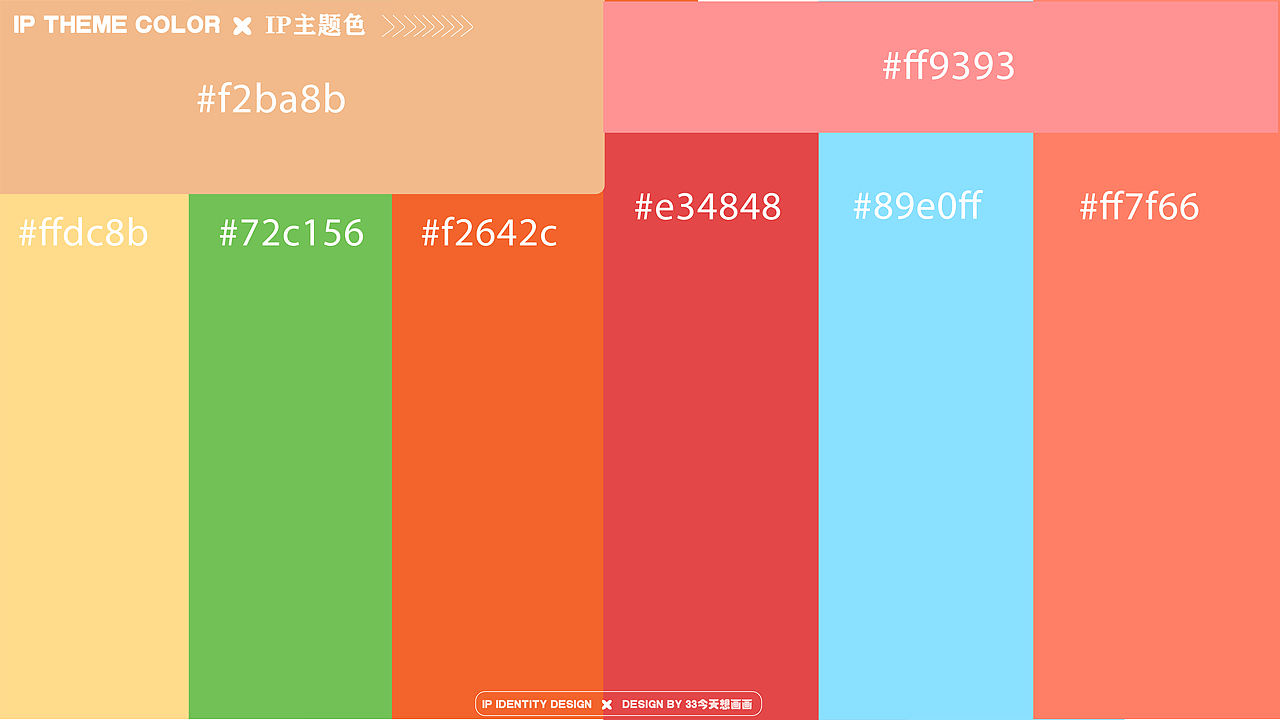 IP Design | 肉包&丸子形象设计（图ZMzEwODEwNTg0） - IP形象 - 站酷设计师33今天想画画原创素材 - 站酷ZCOOL