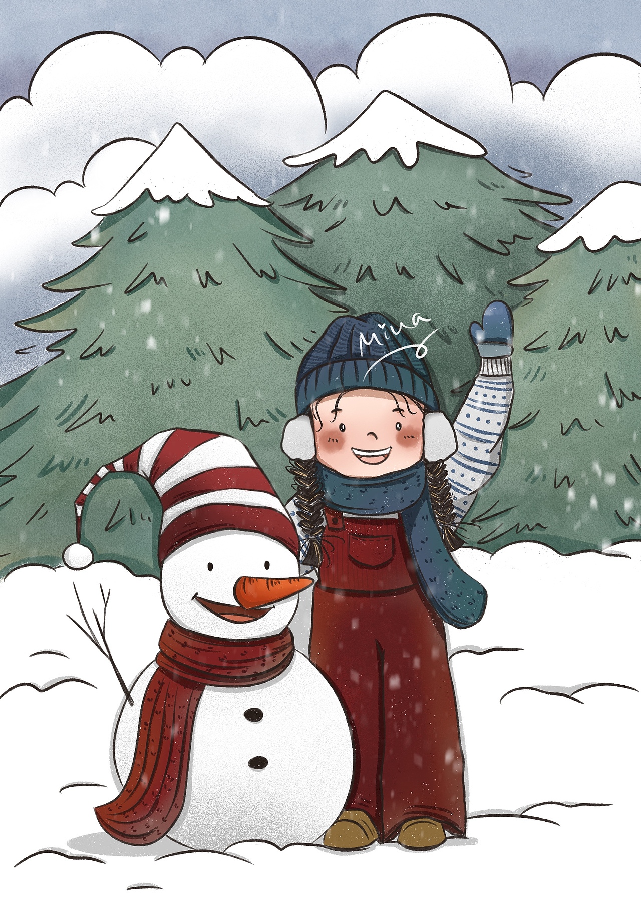 2021插画练习总结