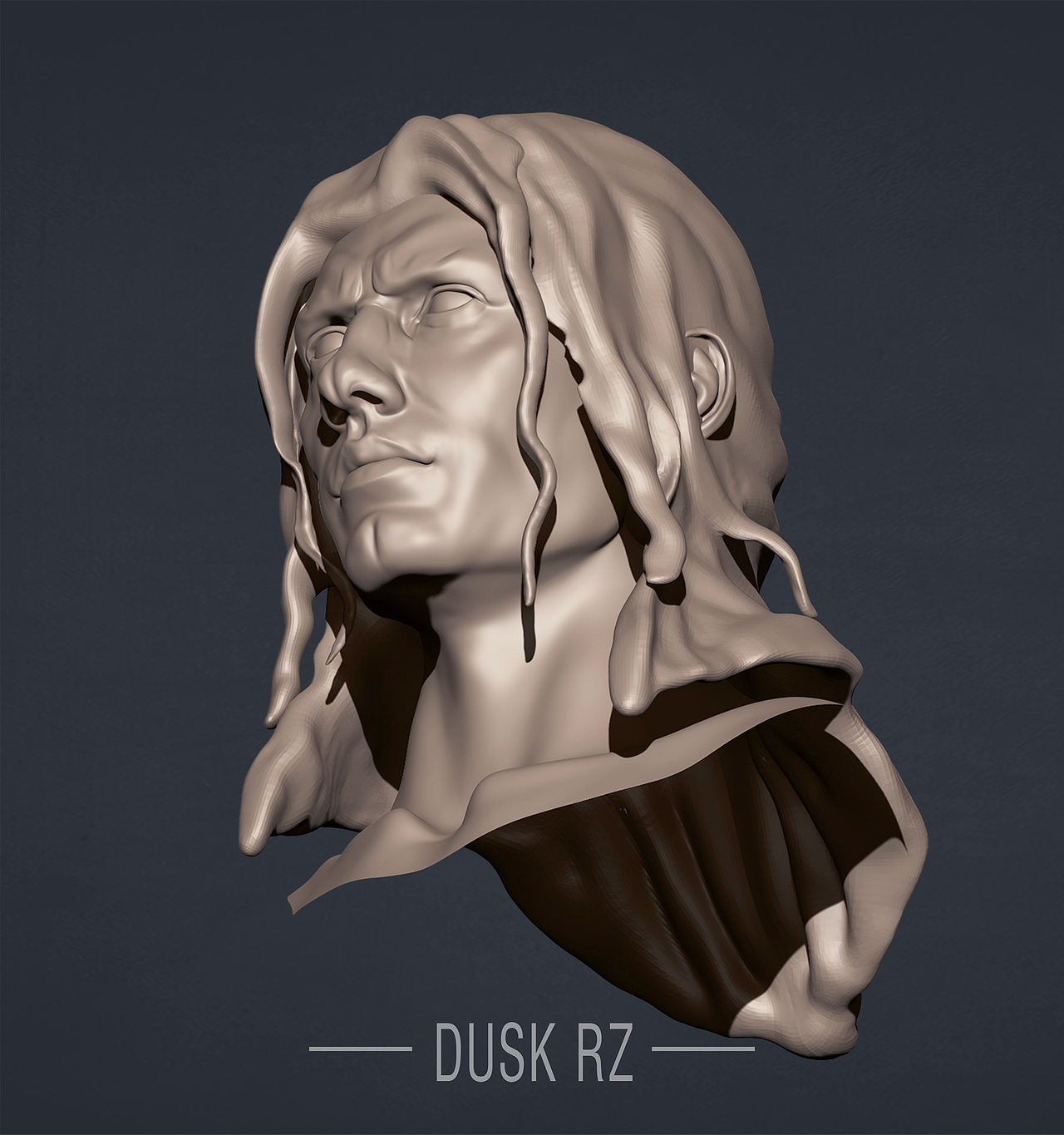 zbrush写实人像雕刻练习