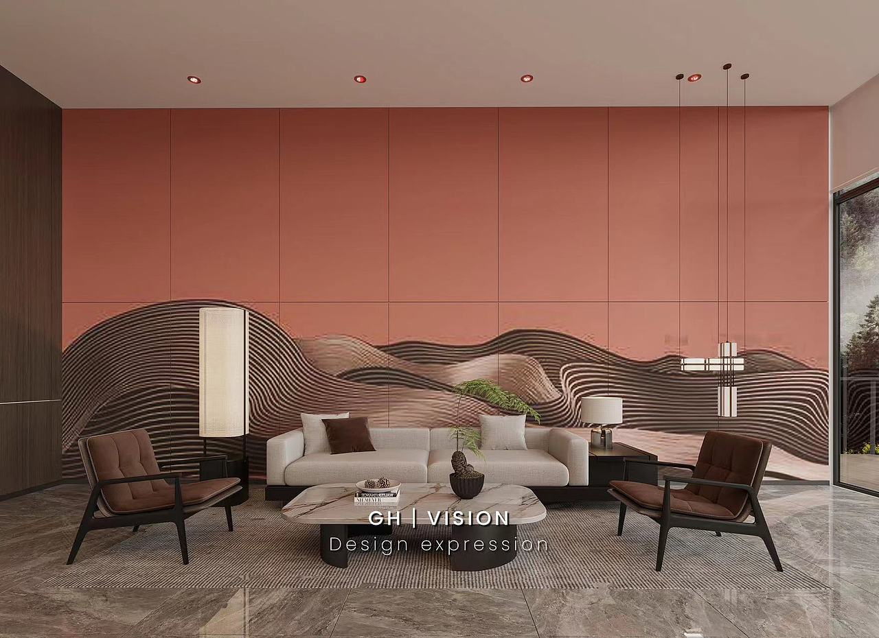 新中式包厢（图ZMzQyMzE4NDA4） - 商业空间设计 - 站酷设计师少时竹青酒原创素材 - 站酷ZCOOL