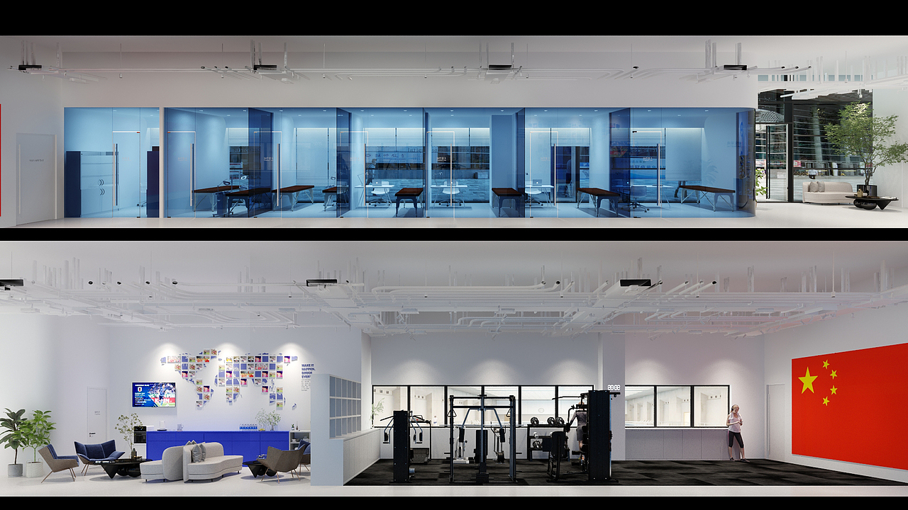 Chenyimen Sports Rehabilitation Base（图ZMzE0MTIxNzEy） - 商业空间设计 - 站酷设计师ENG阿升原创素材 - 站酷ZCOOL