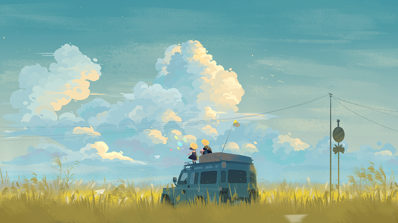 遇见云海（图ZMzIyMjM0ODM2） - 艺术插画 - 站酷设计师酸奶酪cos原创素材 - 站酷ZCOOL