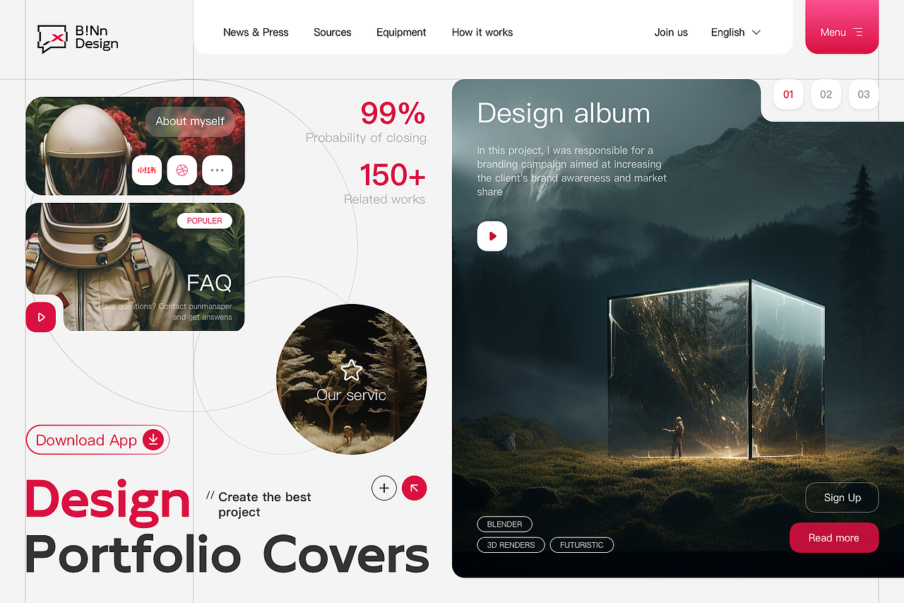 8月UI作品合集 | 网页桌面端概念创意设计（图ZMzUwMDkzNzA4） - APP界面 - 站酷设计师B1Nn_原创素材 - 站酷ZCOOL