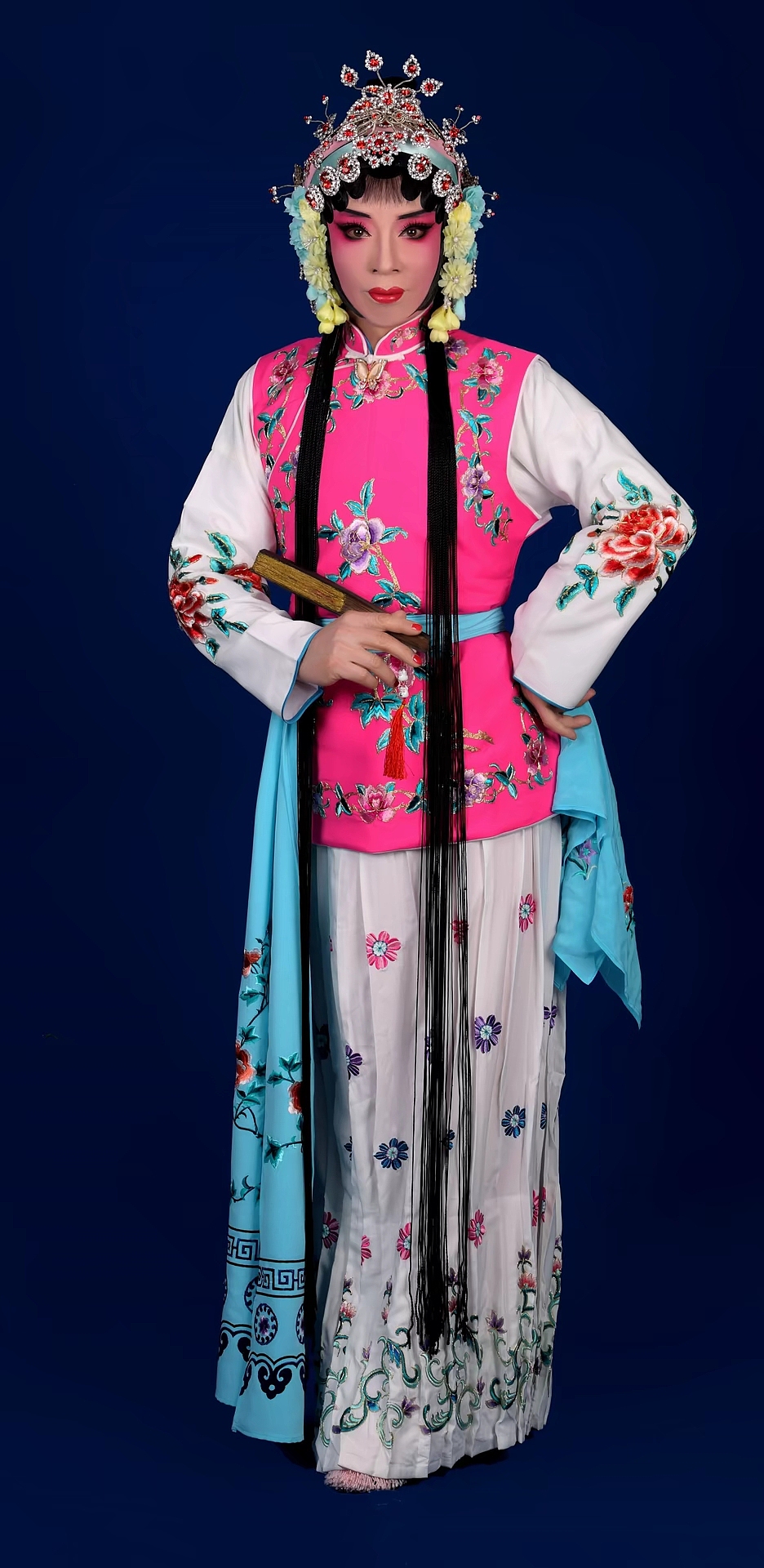 我的京剧照 戏曲旦角人物 花旦卖水梅英丫鬟54