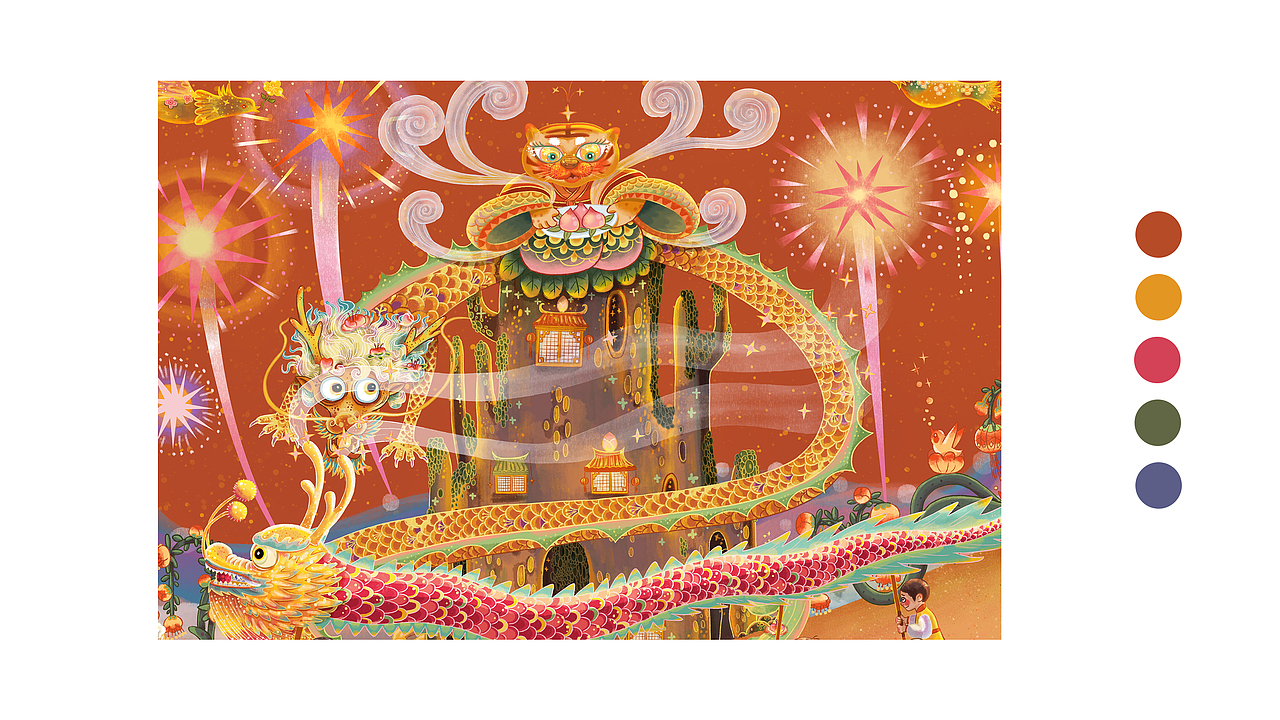 2022年插画小结（图ZMzAyMzAxMDk2） - 创作习作 - 站酷设计师Xu小牛原创素材 - 站酷ZCOOL