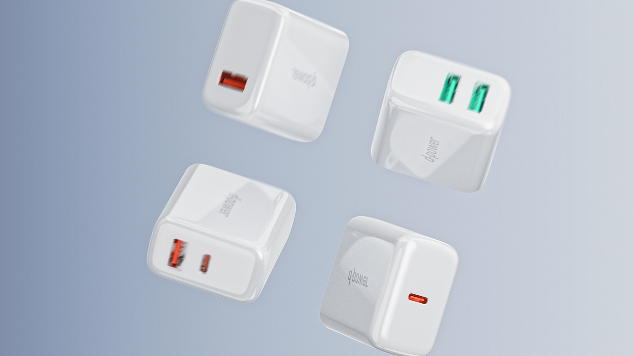 【产品动画】3C充电器