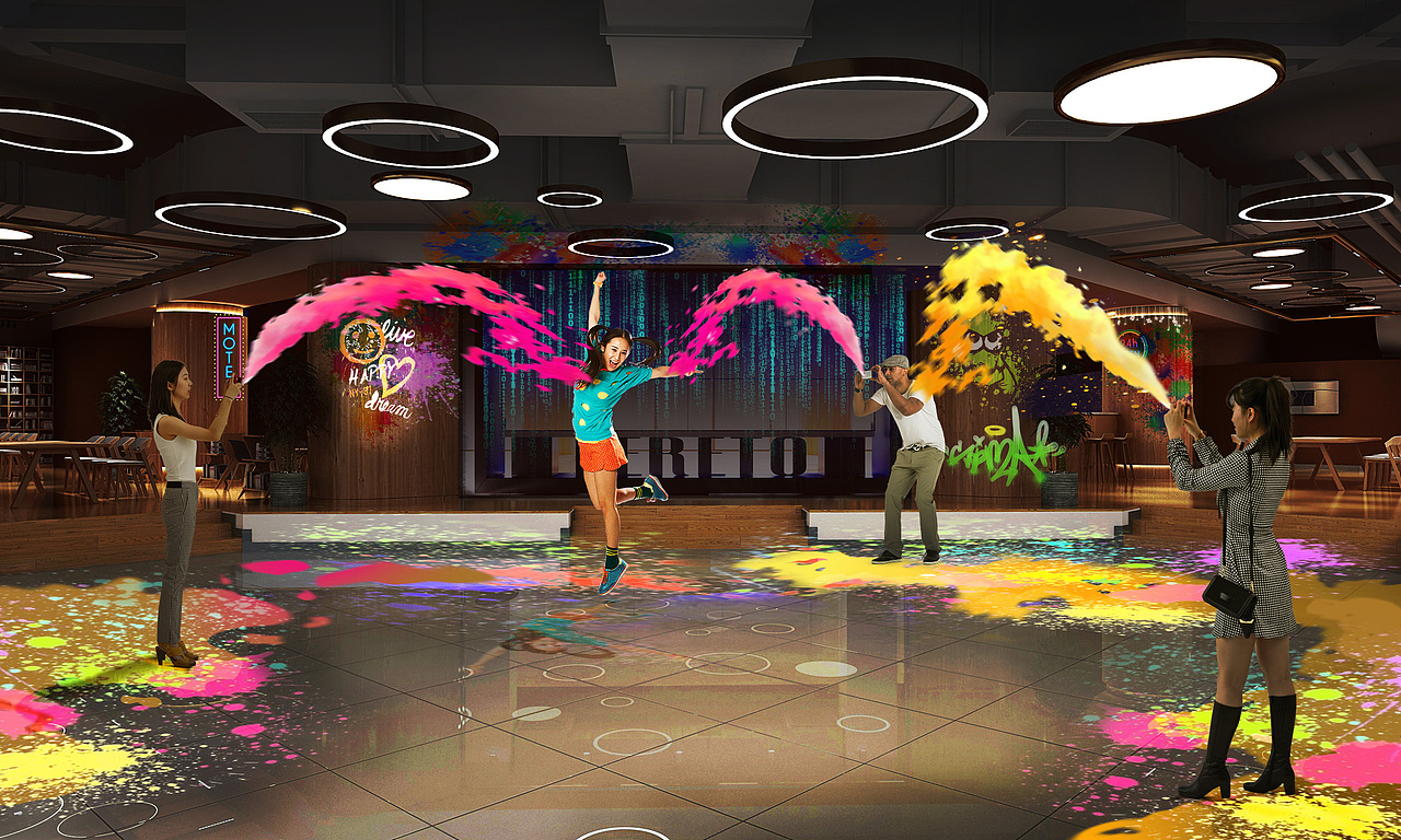 公司展厅AR项目前期效果图