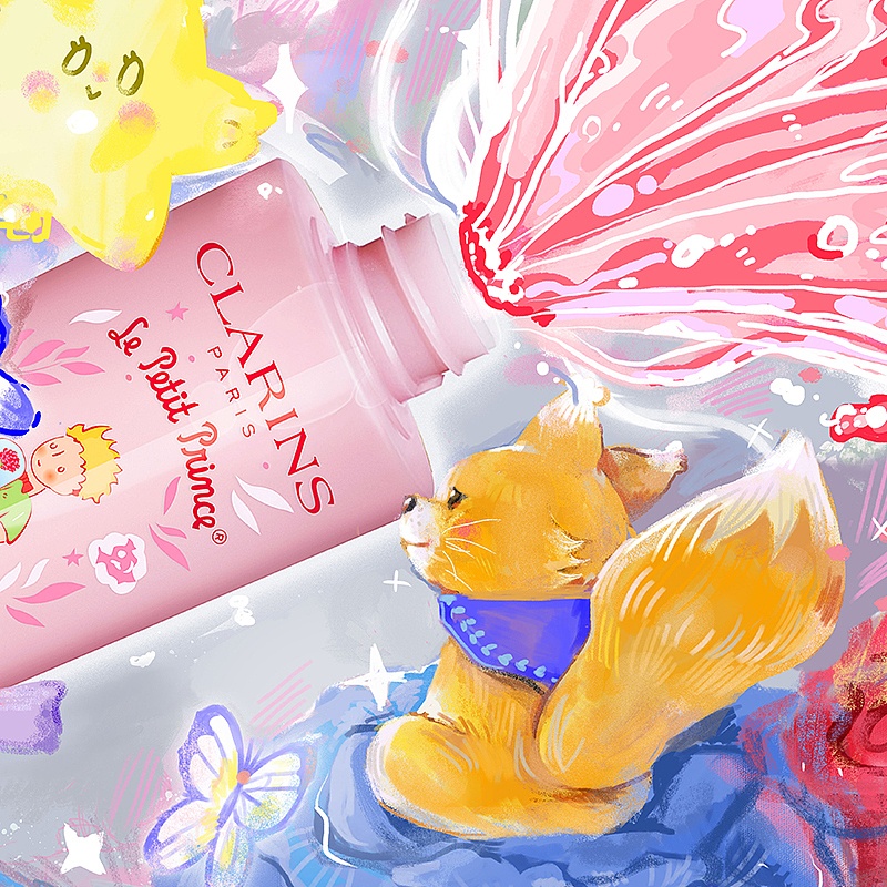 #邂逅#粉嫩多巴胺少女#《邂逅玫瑰仙境》（图ZMzQ0MDQ3MTg0） - 商业插画 - 站酷设计师星之比卡鱼原创素材 - 站酷ZCOOL