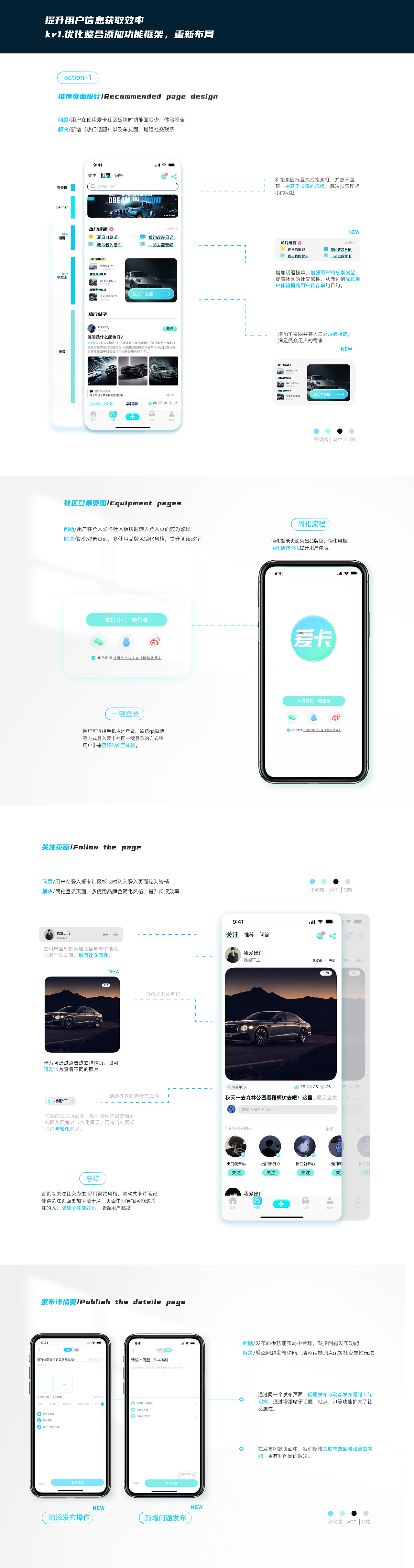 愛卡app社區(qū)板塊改版設(shè)計（圖ZMzExNTY2NzAw） - APP界面 - 站酷設(shè)計師zhupiii原創(chuàng)素材 - 站酷ZCOOL