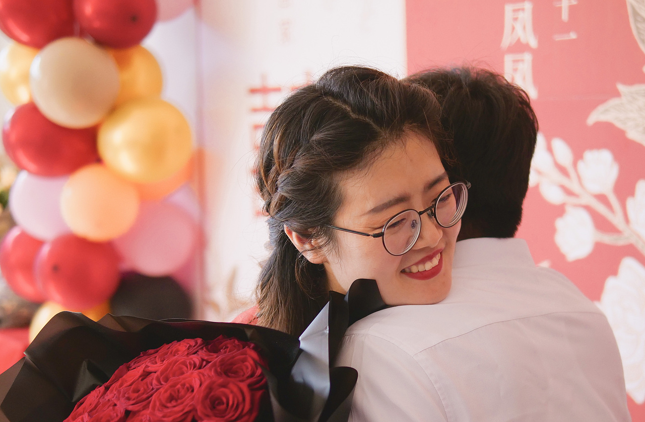 订婚照人像摄影初体验。