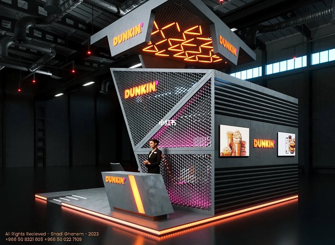 网红快闪科技展馆美陈设计分享（图ZMzU4ODcyNjI4） - 建筑/空间 - 站酷设计师WDHAKSHD原创素材 - 站酷ZCOOL