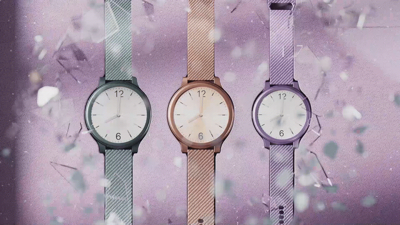 女性手表产品动画