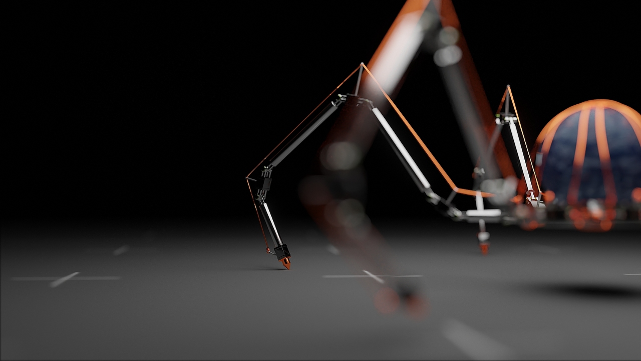 Blender机械蜘蛛动画（图ZMzIyMTg3Mzcy） - 机械/交通 - 站酷设计师德里爱人原创素材 - 站酷ZCOOL