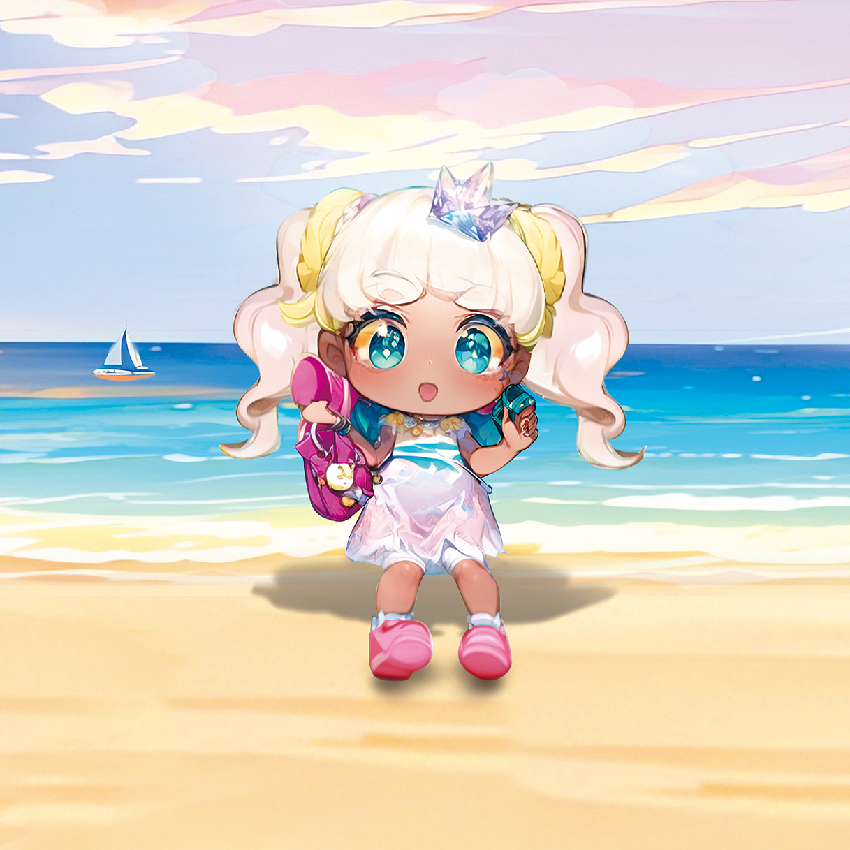 下午茶公主风AI绘画