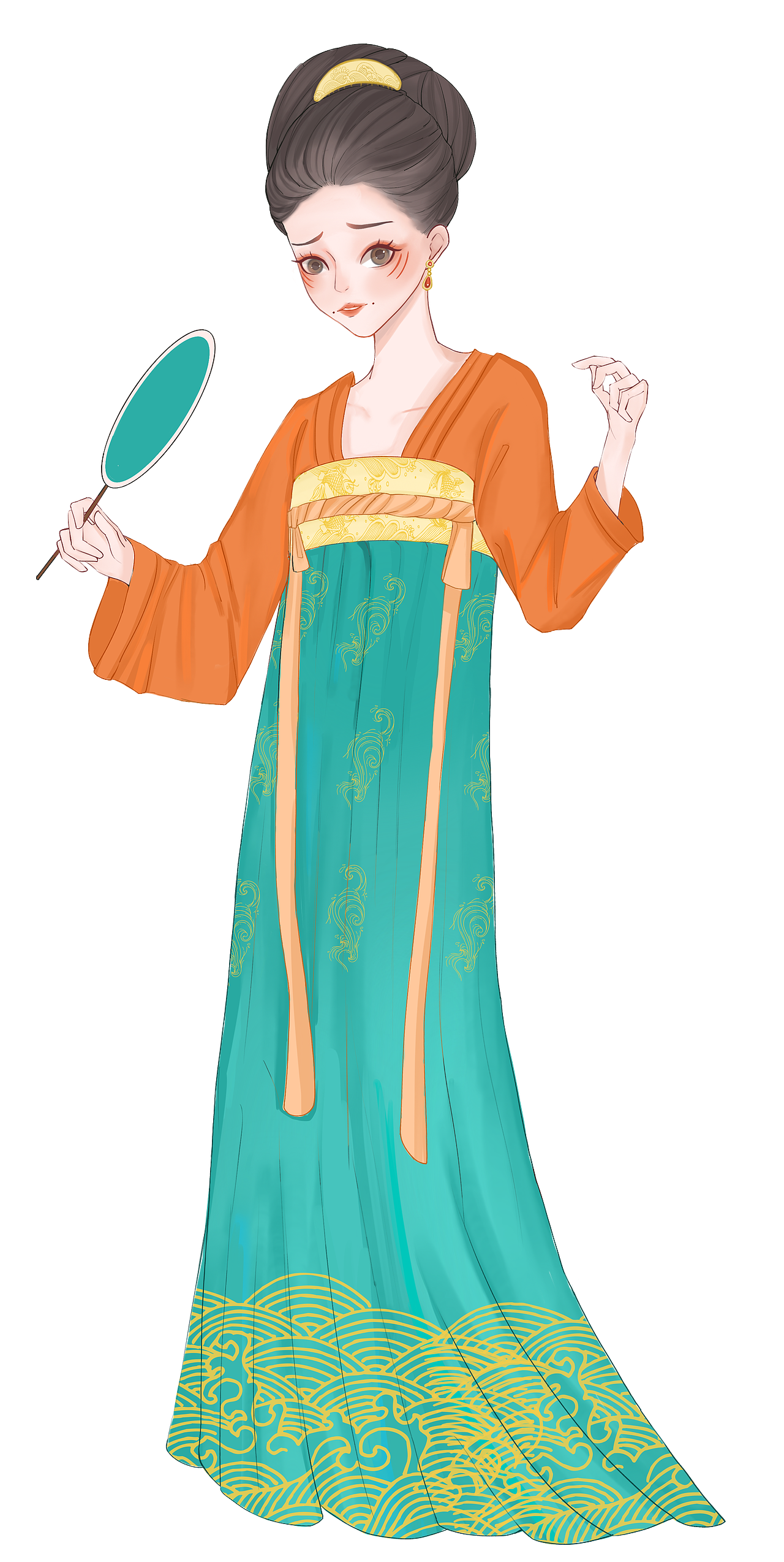 【大唐衣冠人物形象设计】（图ZMjk2MTc4ODM2） - IP形象 - 站酷设计师月若原创素材 - 站酷ZCOOL