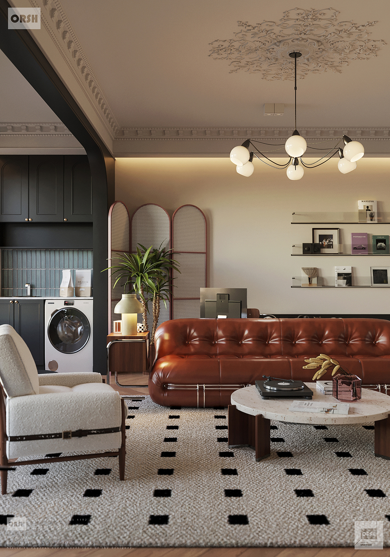 法式复古混搭丨尔时映作（图ZMzUxMTExMzAw） - 家装设计 - 站酷设计师尔时映作原创素材 - 站酷ZCOOL