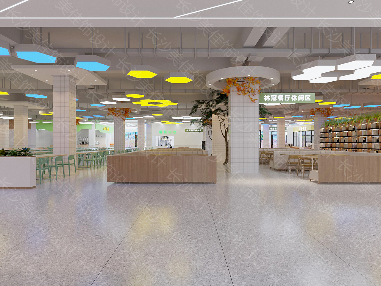 专业食堂设计,食堂招投标设计