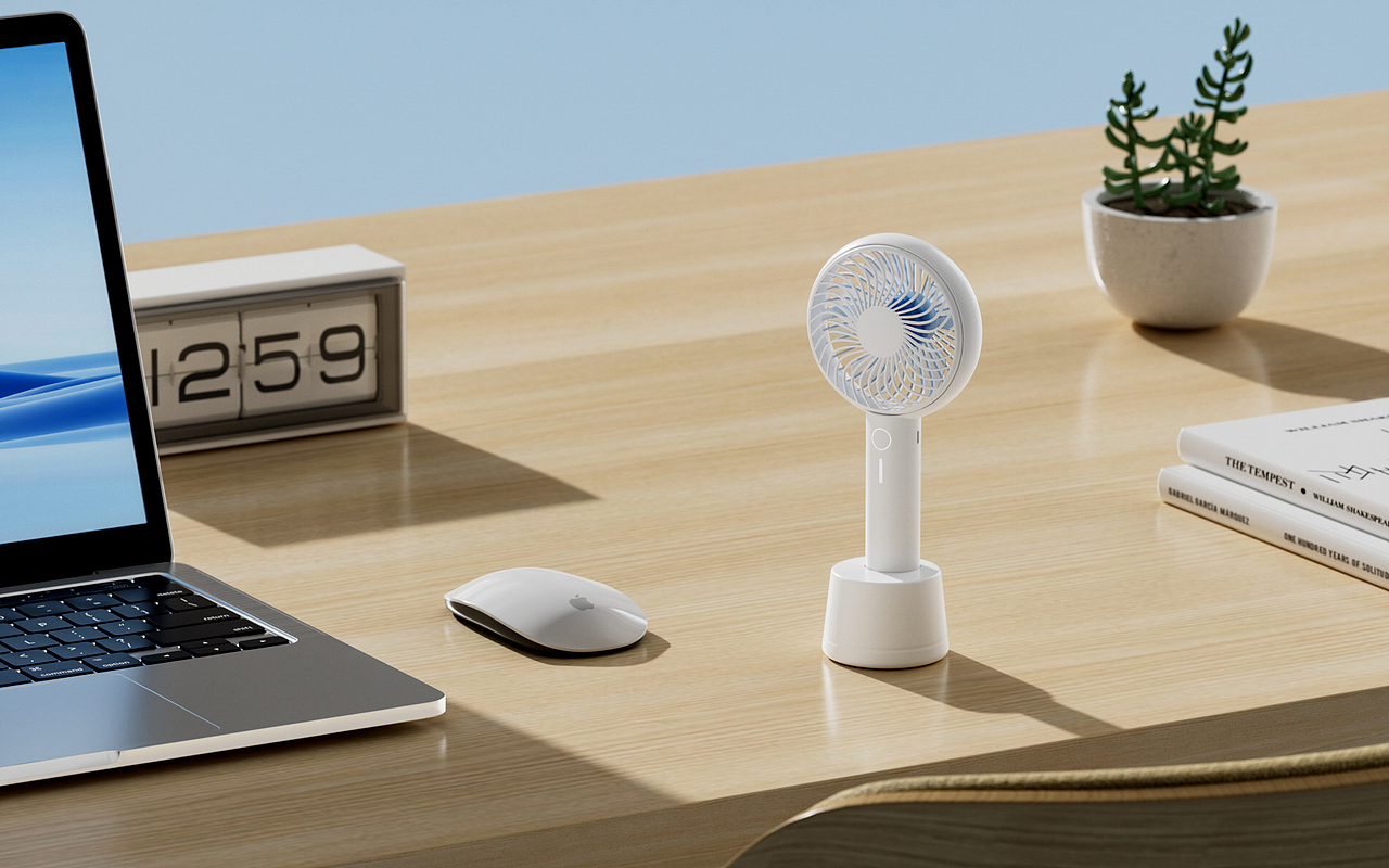 2023.8月創(chuàng)意渲染-小風(fēng)扇渲染（圖ZMzQ4MDcxNTE2） - 產(chǎn)品 - 站酷設(shè)計師自封攝計師原創(chuàng)素材 - 站酷ZCOOL