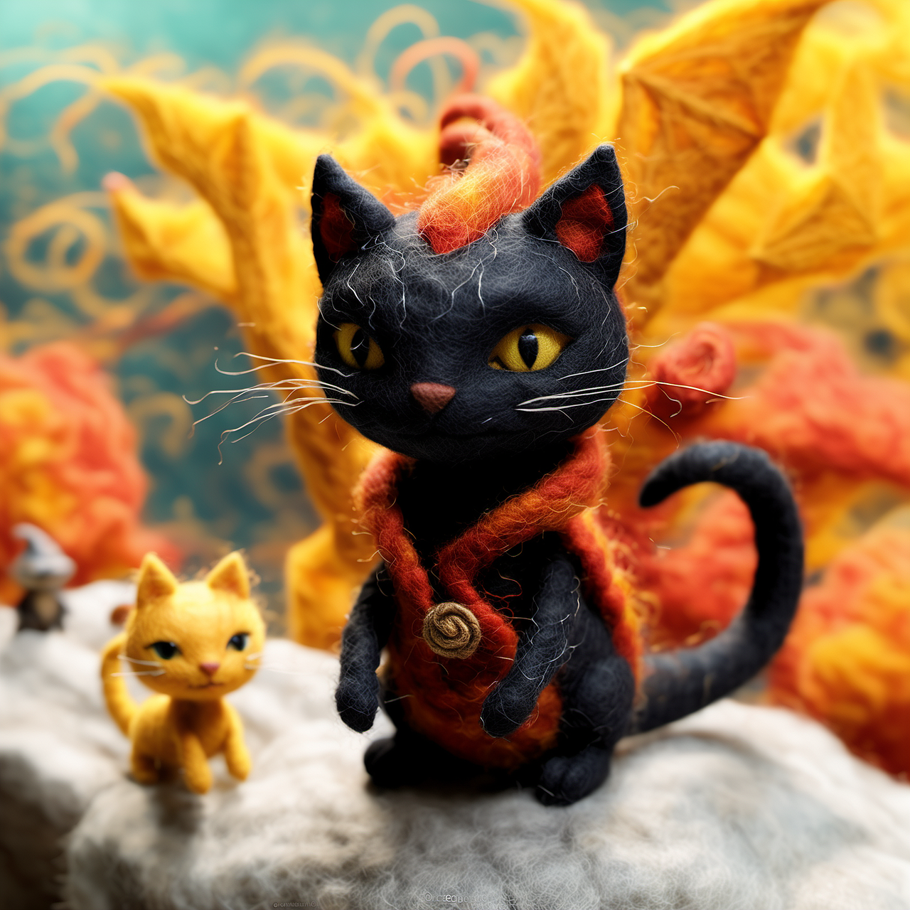 黑猫（图ZMzU3NTc2NTI0） - 艺术插画 - 站酷设计师Devilcat原创素材 - 站酷ZCOOL