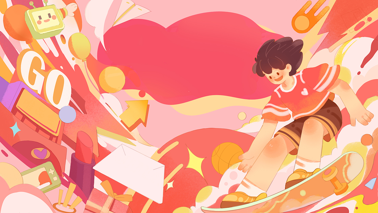 KV页电商元素练习