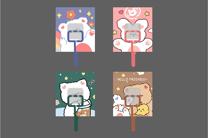 方形单钩效果图