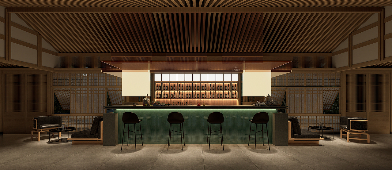 万境壹空無也秘境酒店空间设计案例及品牌文化设计（图ZMzI1MzgwNDQ4） - 酒店餐饮设计 - 站酷设计师万境壹空设计原创素材 - 站酷ZCOOL