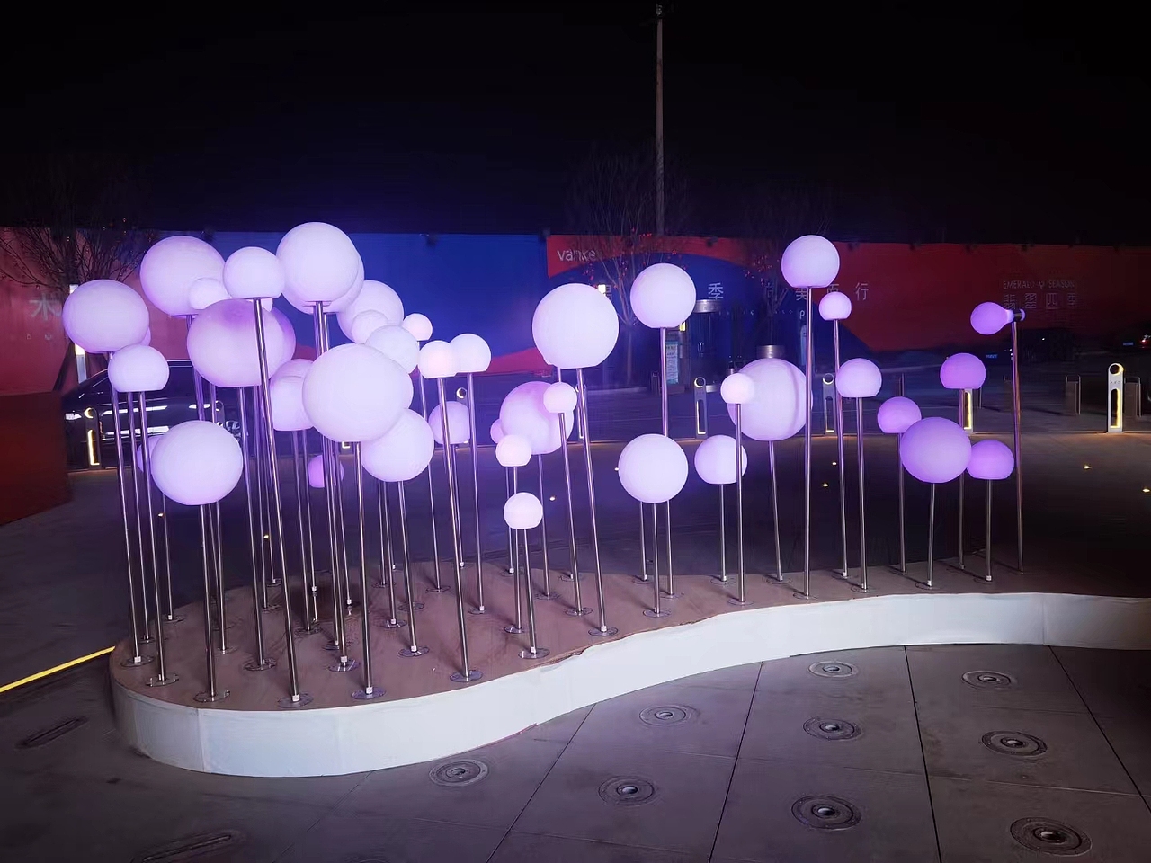 灯光互动产品 呼吸之光 呼吸森林 镜花宫厂家出租