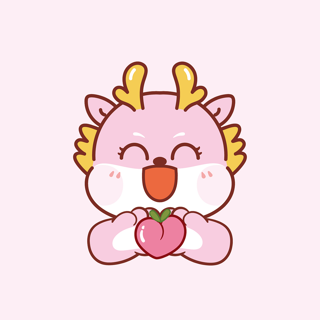 小飞龙IP表情包动画插画卡通原创吉祥物 