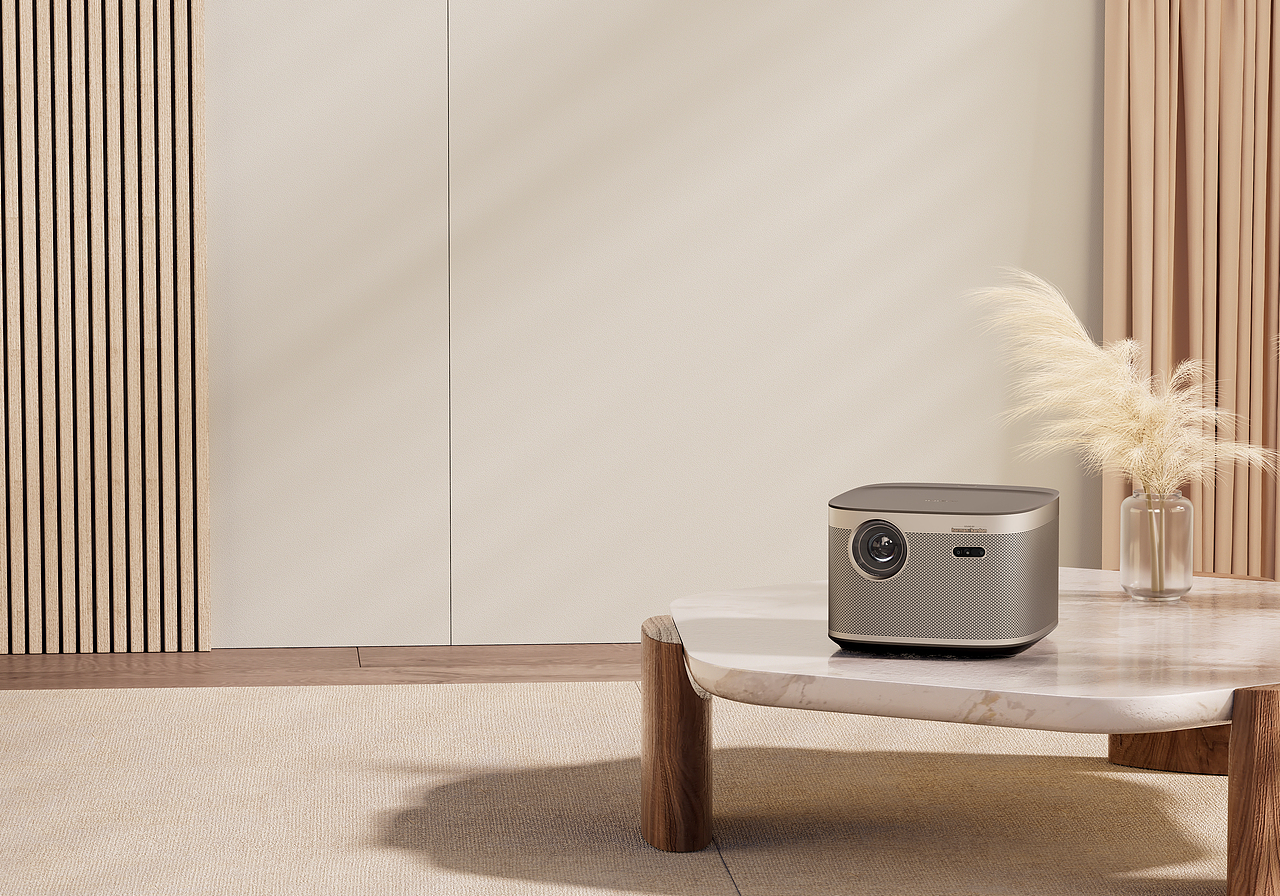 极米投影仪_渲染