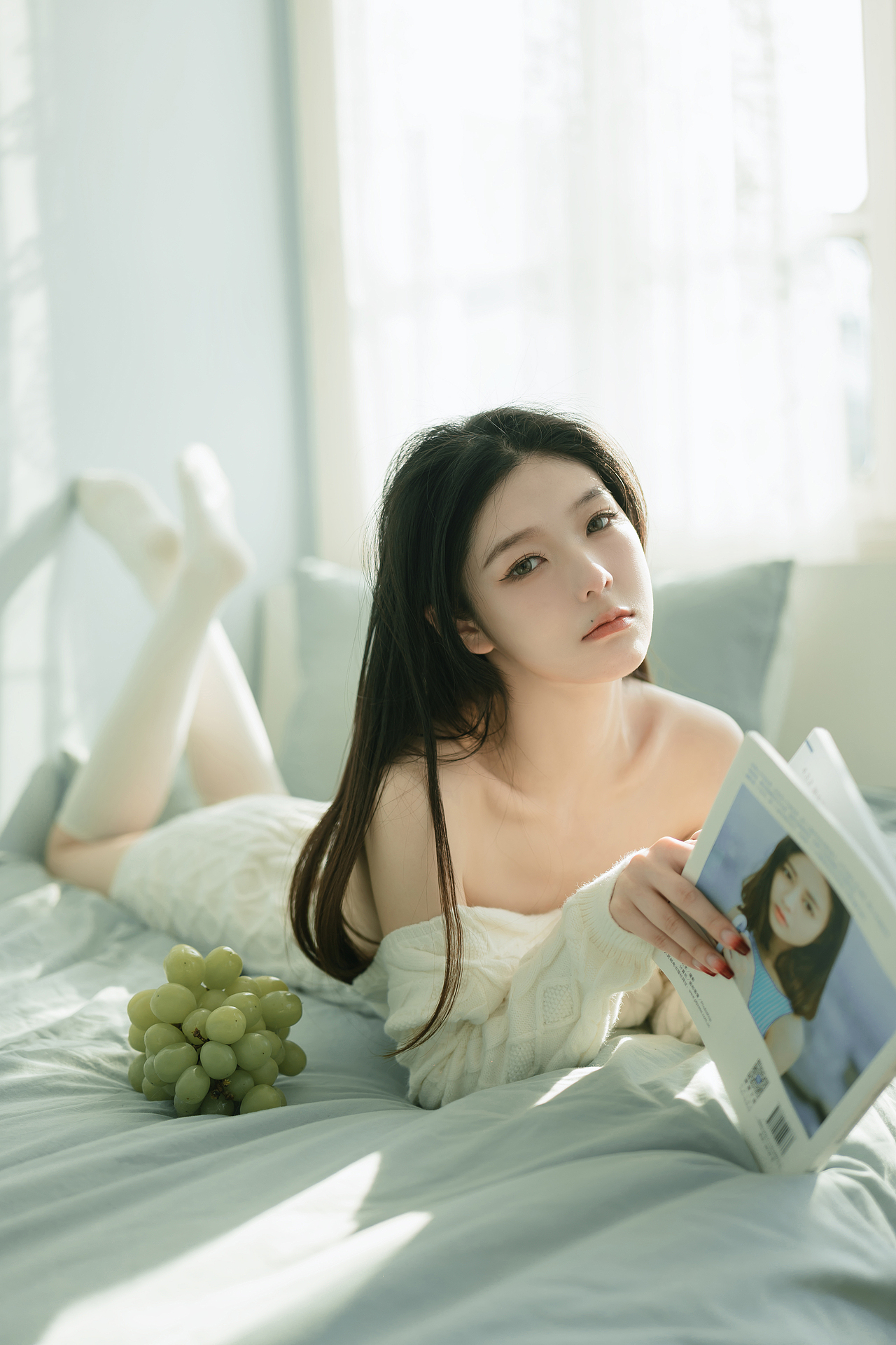 让阳光倒映在身上