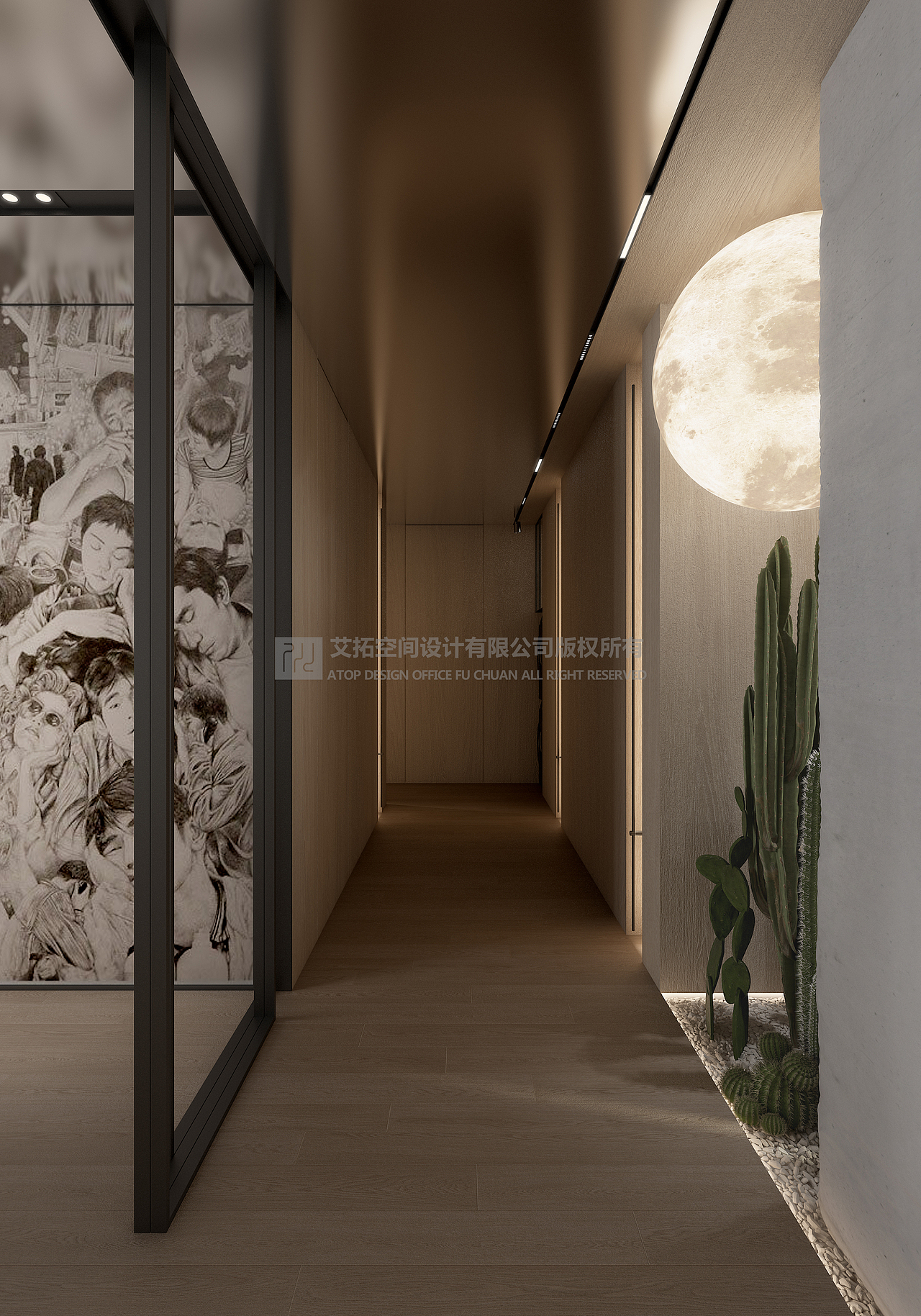 异地设计丨重庆壹江郡，最美的设计源于最初的本心（图ZMzAyNjM3MzI0） - 家装设计 - 站酷设计师深圳艾拓设计原创素材 - 站酷ZCOOL