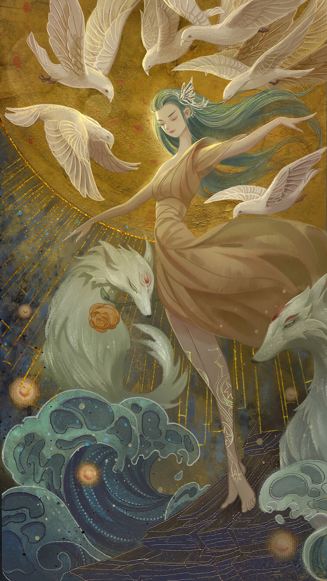 AURA TAROT灵韵塔罗系列大阿卡纳（一）（图ZMzAxOTY1NTg4） - 商业插画 - 站酷设计师阿来LAI原创素材 - 站酷ZCOOL