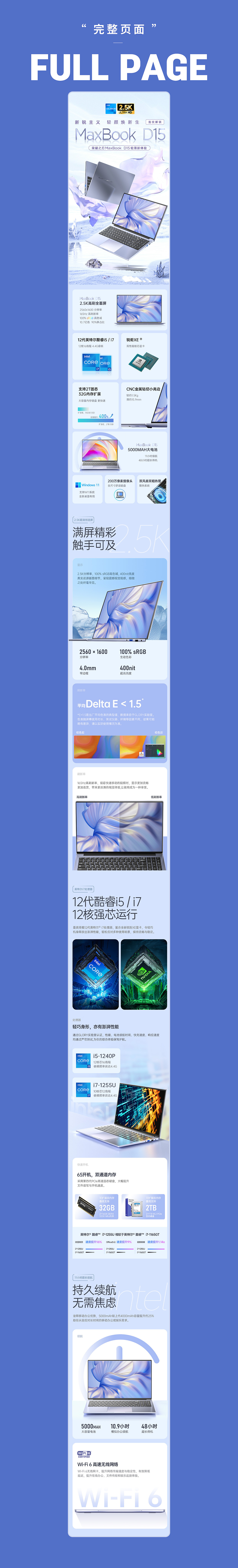 笔记本电脑详情页设计分享（图ZMzE3MTAzNjk2） - 电商 - 站酷设计师上上签_原创素材 - 站酷ZCOOL