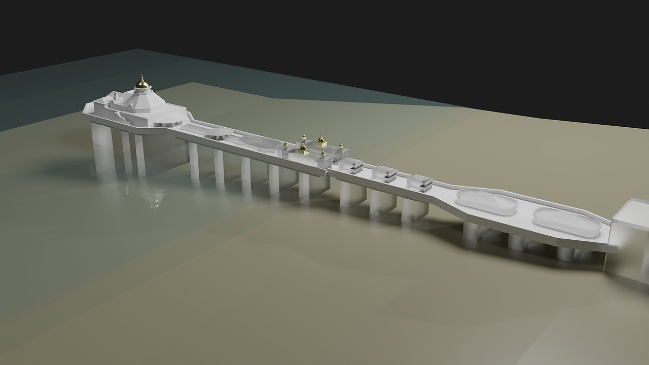 3D works-Eastbourne Attractions（图ZMzU3NzAyMjU2） - 建筑/空间 - 站酷设计师SleepyJoe原创素材 - 站酷ZCOOL