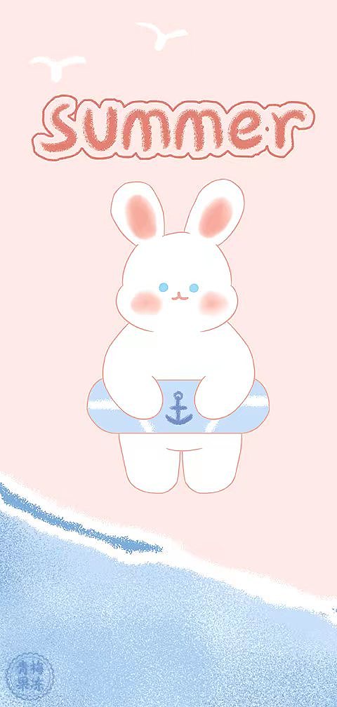 summer 卡通兔子