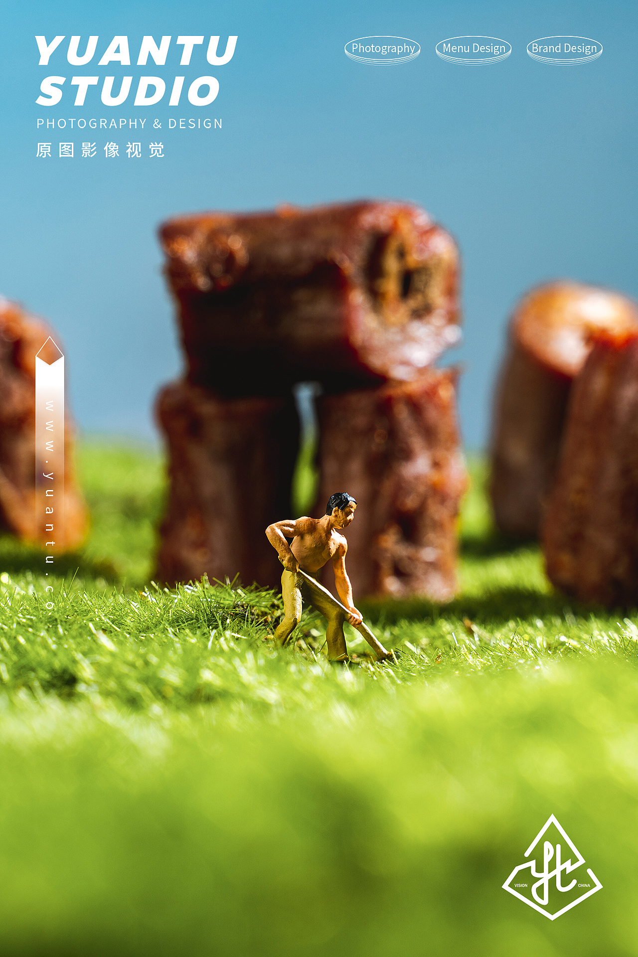 【微距小人国摄影】小人物大制作集合（图ZMzEwODY5MDgw） - 产品摄影 - 站酷设计师金大力美食摄影原创素材 - 站酷ZCOOL