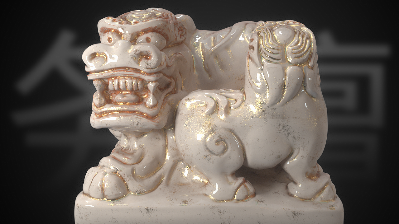 狮子雕塑OC混合材质（图ZMzAyOTc3OTg4） - 其他三维 - 站酷设计师务檀原创素材 - 站酷ZCOOL