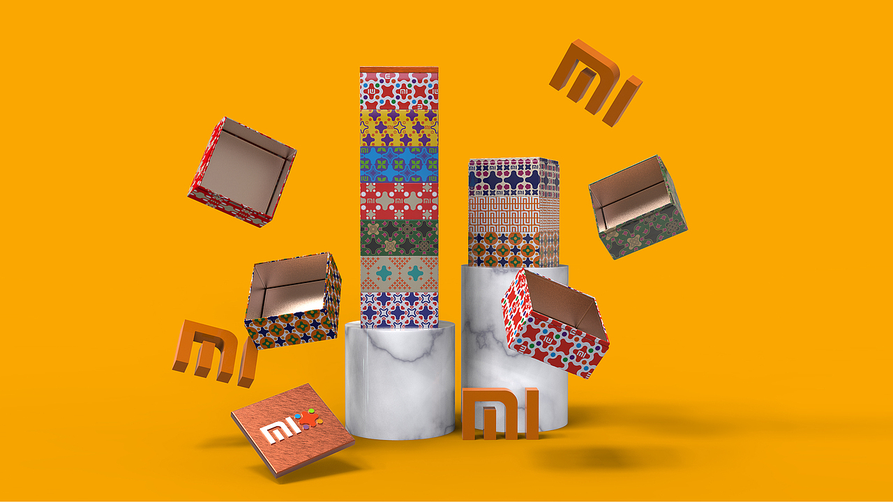 小米十周年中秋节礼盒飞机稿（图ZMzA0Mjg0OTQ0） - 包装 - 站酷设计师会飞的松鼠鳜鱼原创素材 - 站酷ZCOOL