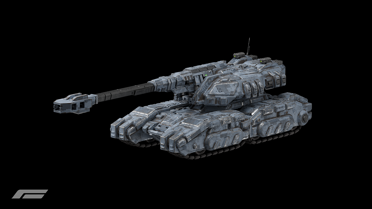 3D科幻风装备道具探索