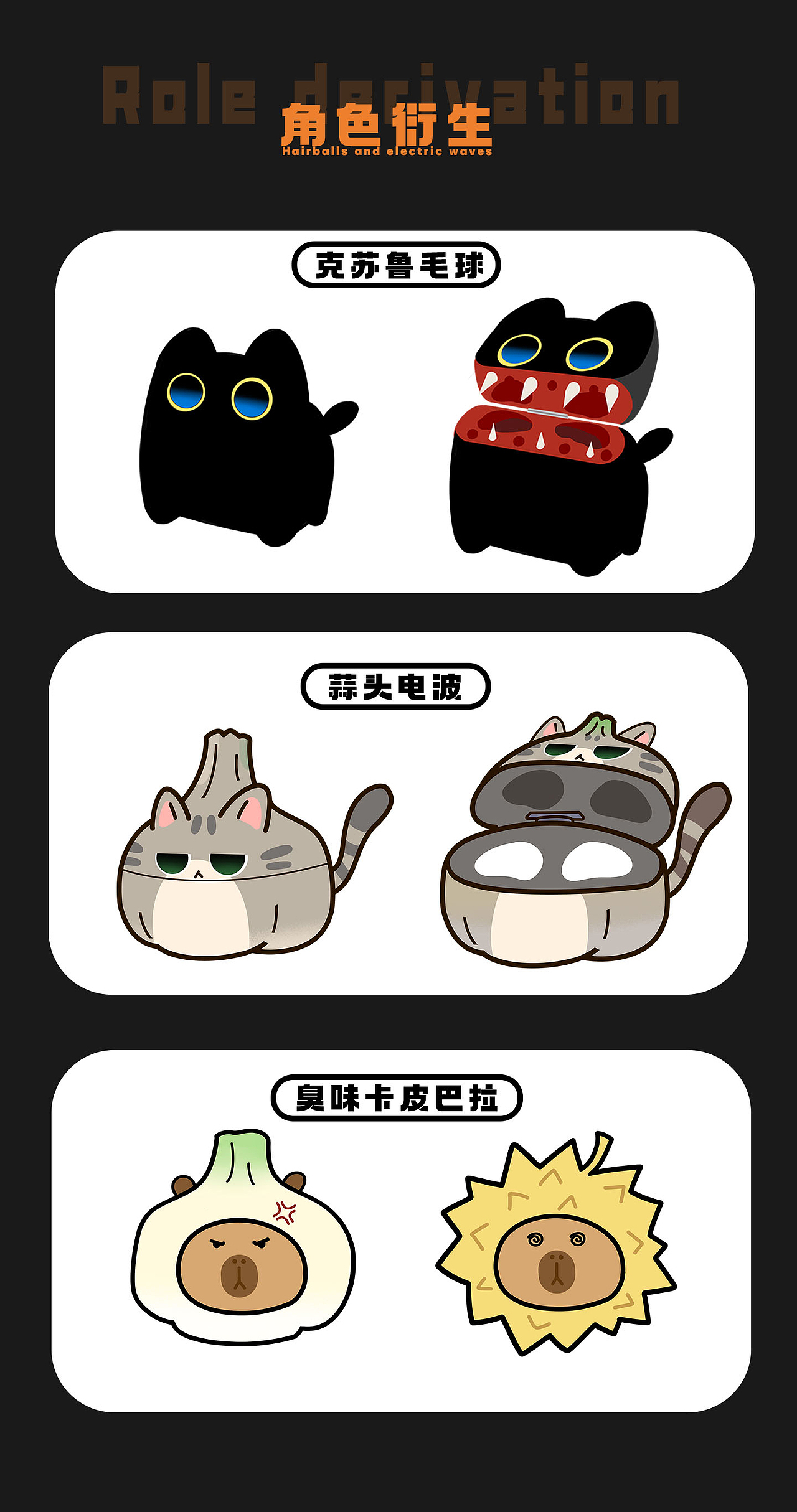 电波毛球|原创猫咪IP形象设计（图ZMzYwODM5NDAw） - IP形象 - 站酷设计师Mouja原创素材 - 站酷ZCOOL