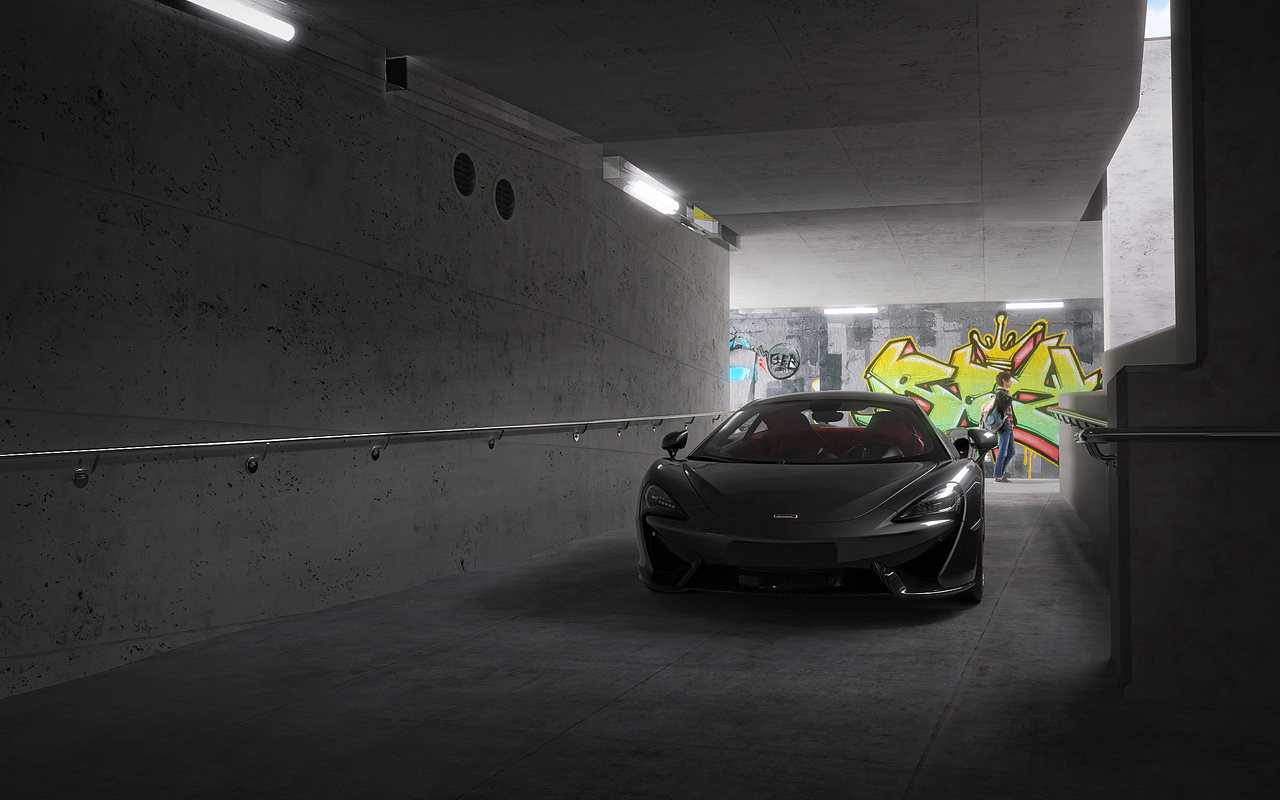 【迈凯伦】渲染练习