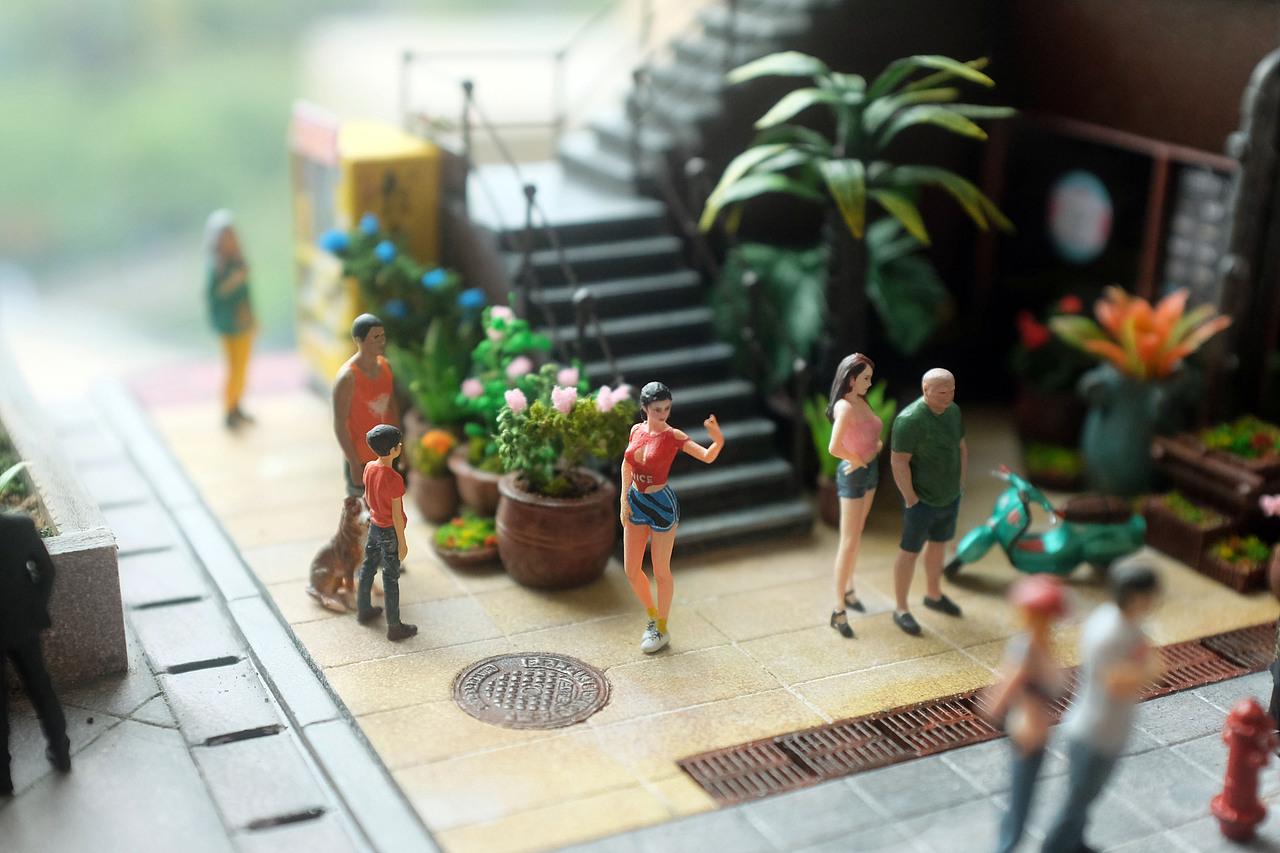 最近制作完成的一个微缩小景，1/64比例。（图ZMzAzNTYwOTk2） - 其他手工艺 - 站酷设计师玩手工的饼哥原创素材 - 站酷ZCOOL